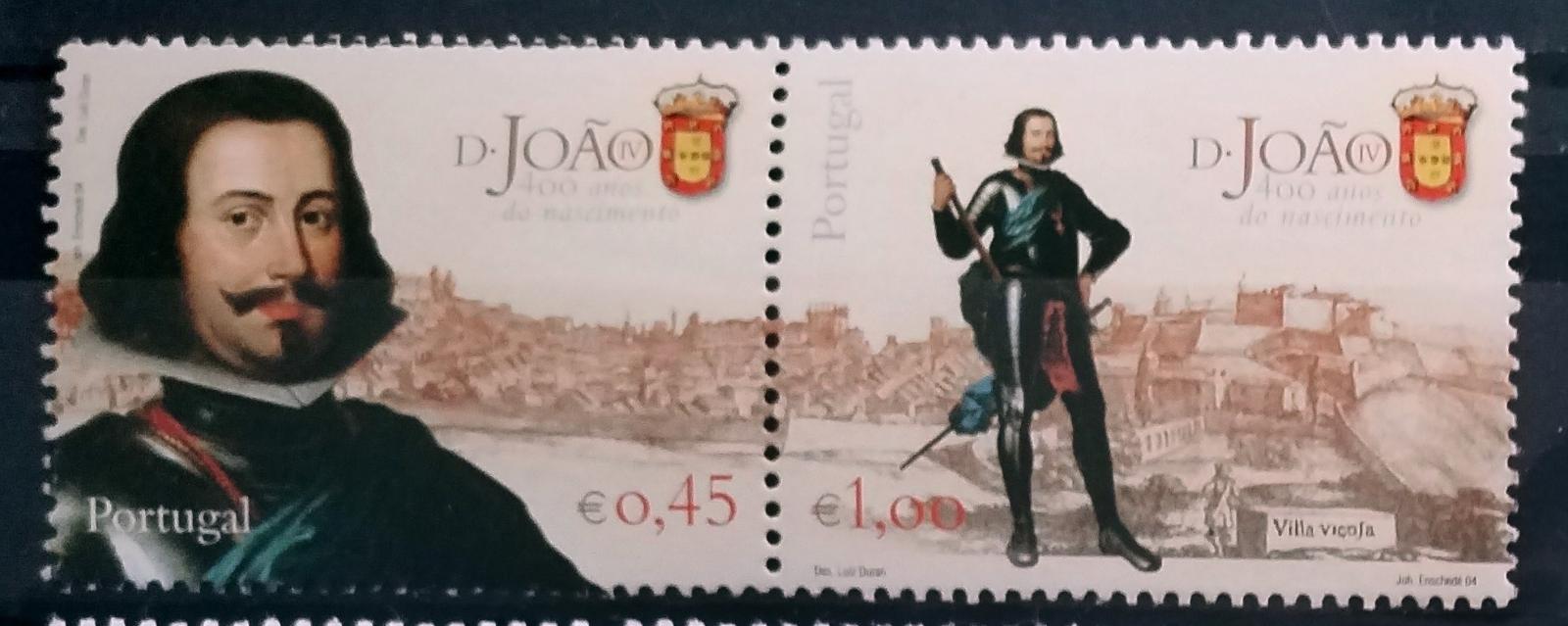 Portugalsko 2004 Výročí narození krále Jana, Panovníci země a erby