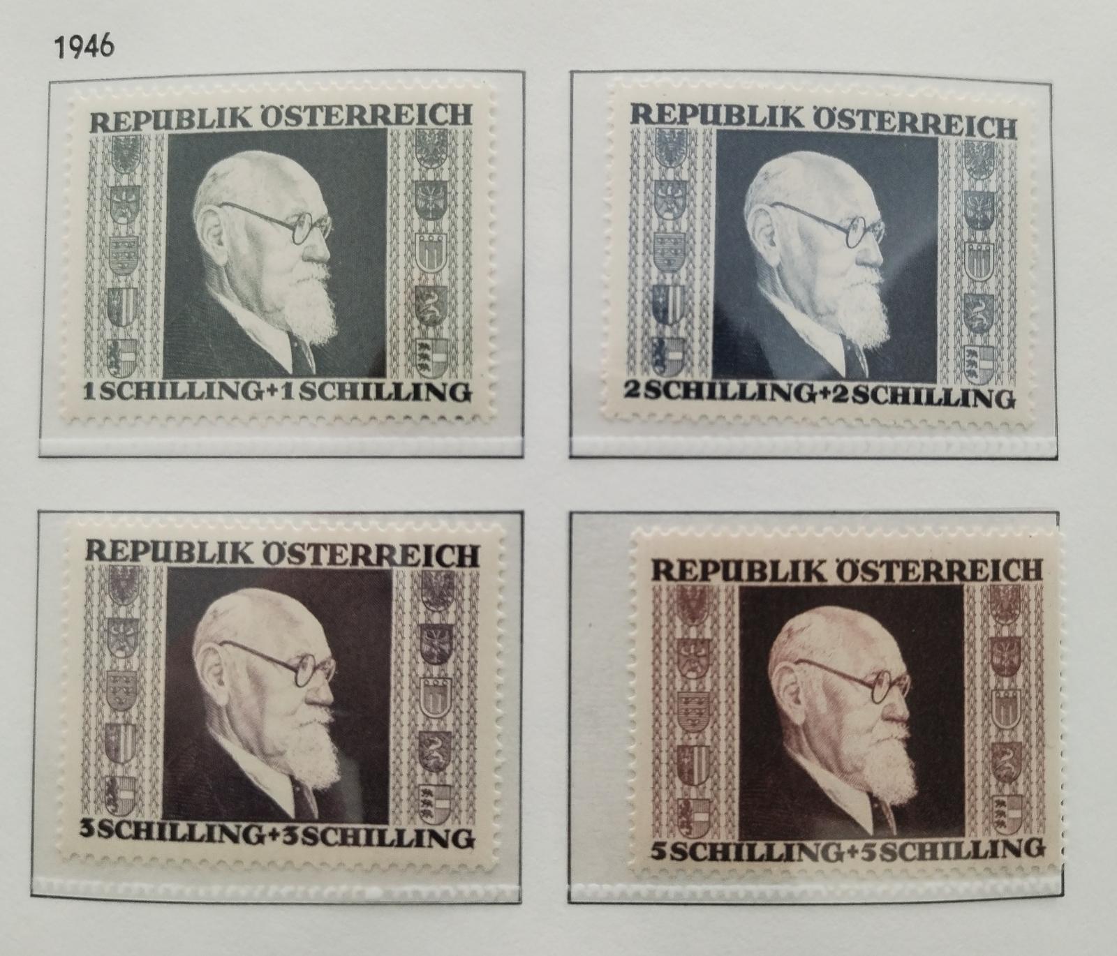 Rakousko 1946 Prezident země Renner