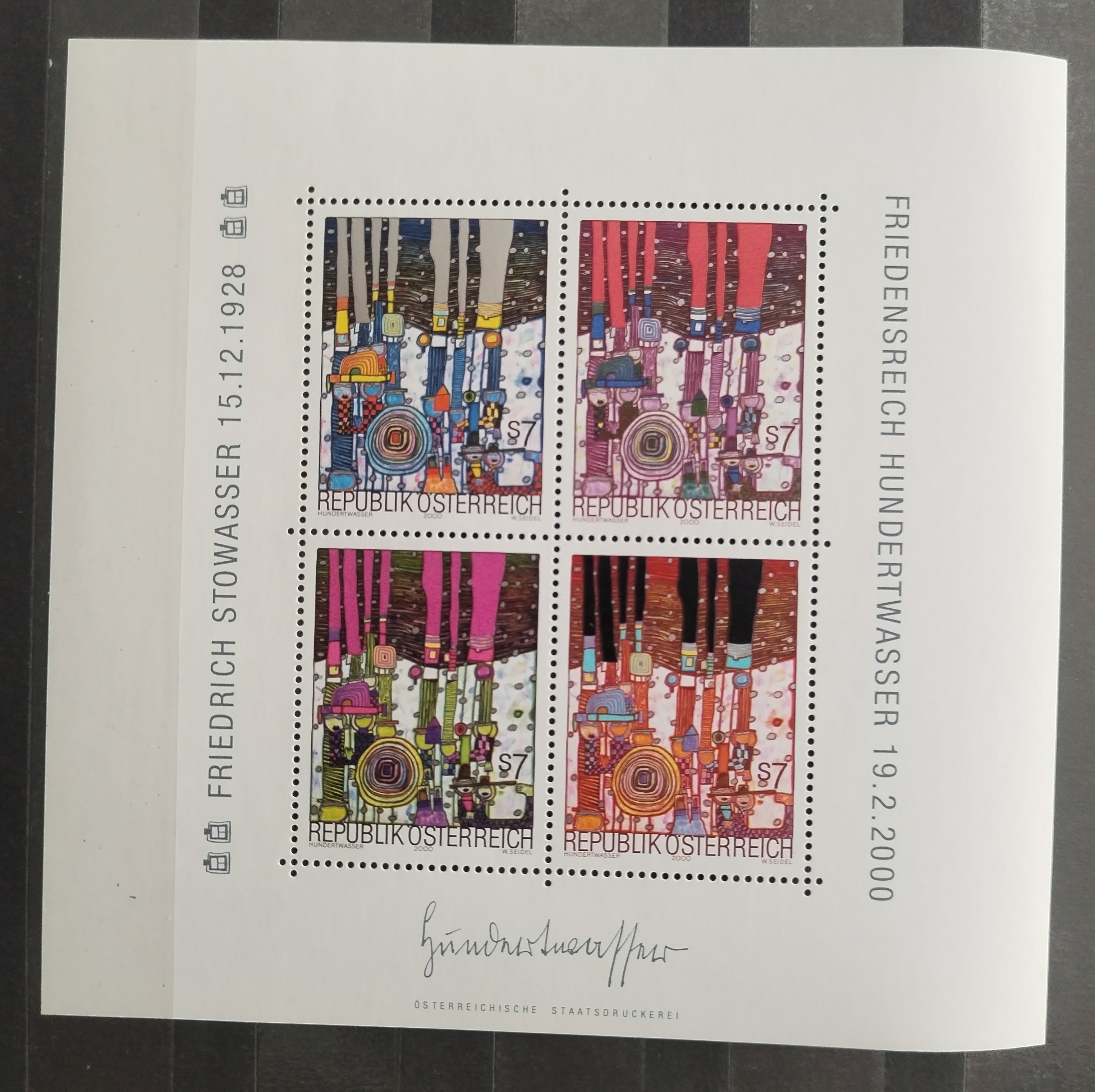 Rakousko 2000 Hundertwasser a jeho umění