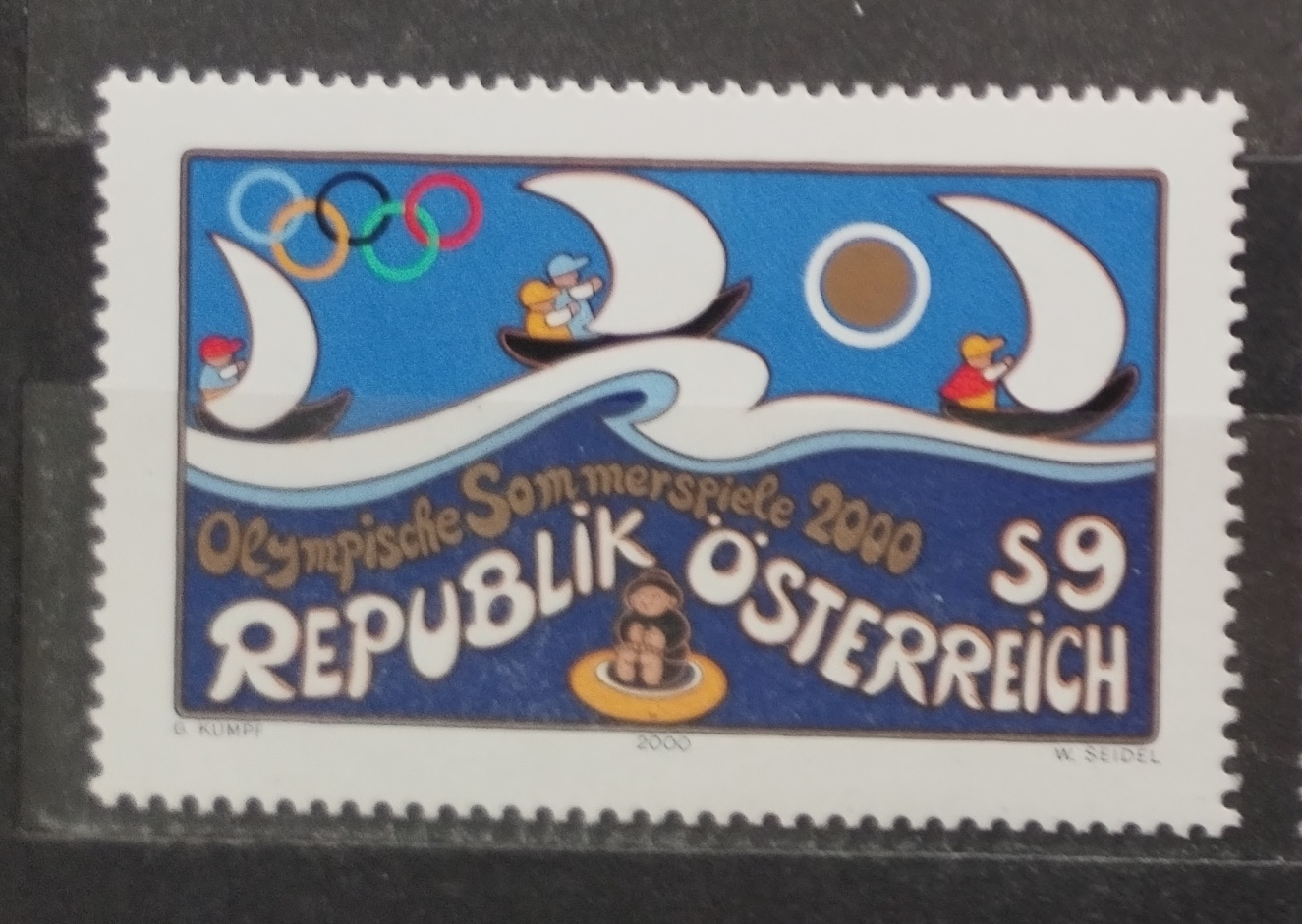 Rakousko 2000 Olympijské hry a lodě
