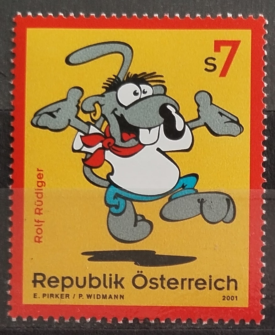 Rakousko 2001 Rolf Rüdiger a komiksy