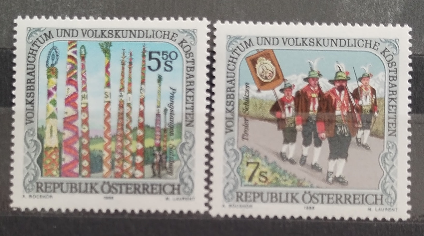 Rakousko 1996 Folklor a tradice Solnohradska