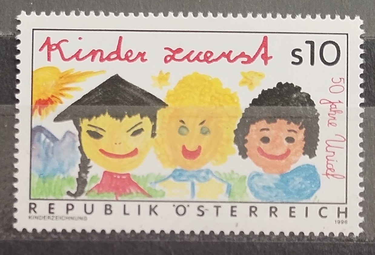 Rakousko 1996 Výročí UNICEF