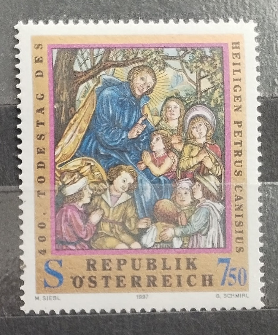 Rakousko 1997 Canisius a jeho umění