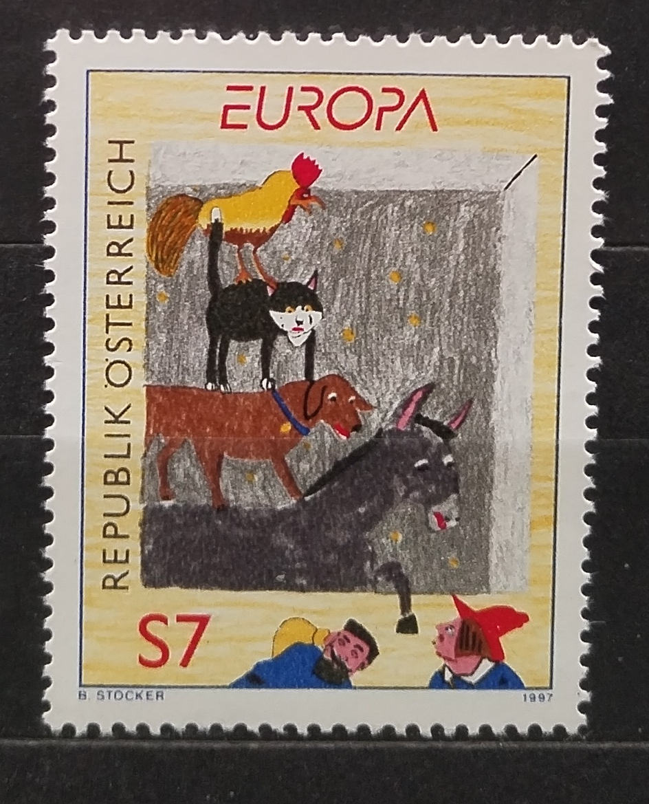 Rakousko 1997 EUROPA Mýty a legendy