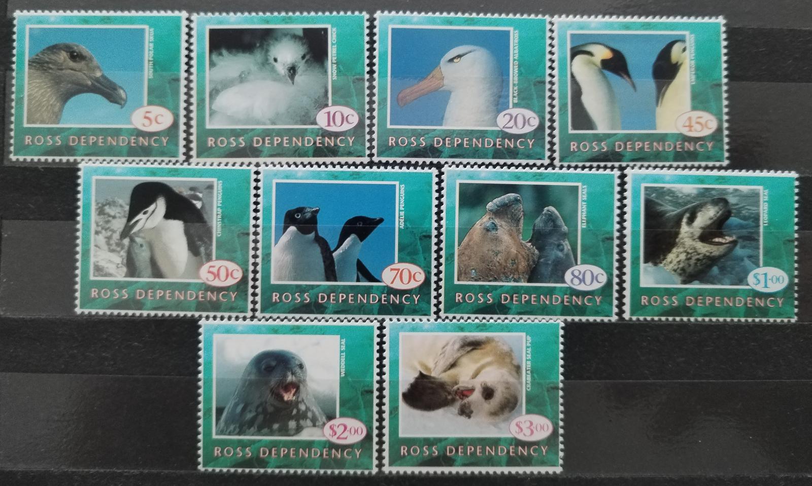 Rossova dependence 1994 Antarktická fauna, Polární ptáci