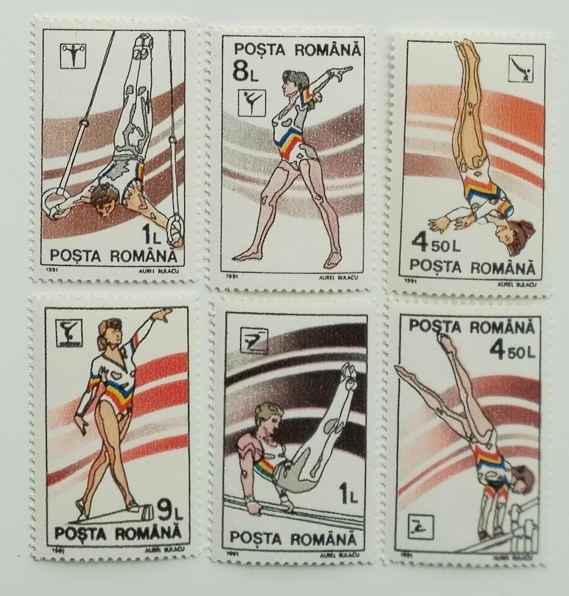 Rumunsko 1991 2,6€ Sport a atletika