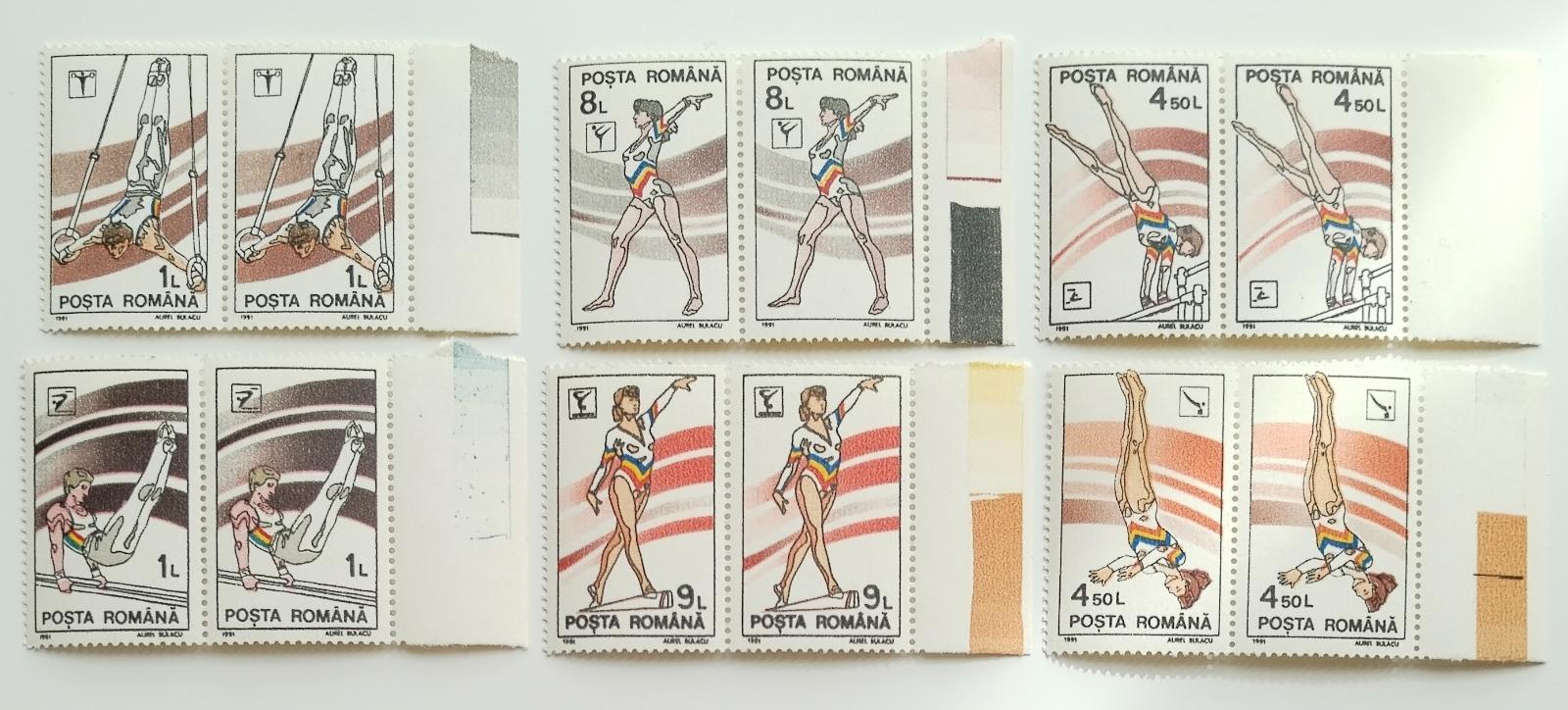 Rumunsko 1991 5,2€ Sport a atletika PÁRY