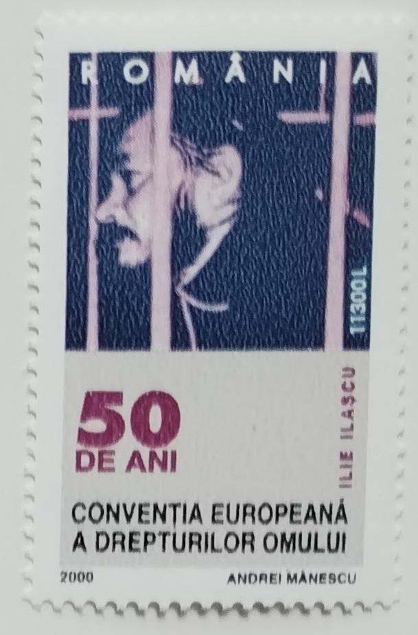 Rumunsko 2000 1,8€ Evropská výročí, Lidská práva