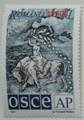 Rumunsko 2001 2€ Konference OSCE, Býk a Europa