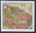 Rumunsko 2009 Bl.449 4,8€ UNESCO památky, hrady a zámky, stavby