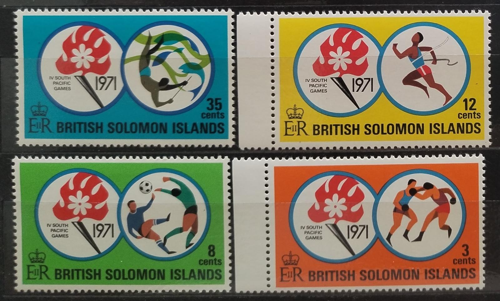 Šalamounovy ostrovy 1971 Pacifické hry a sport