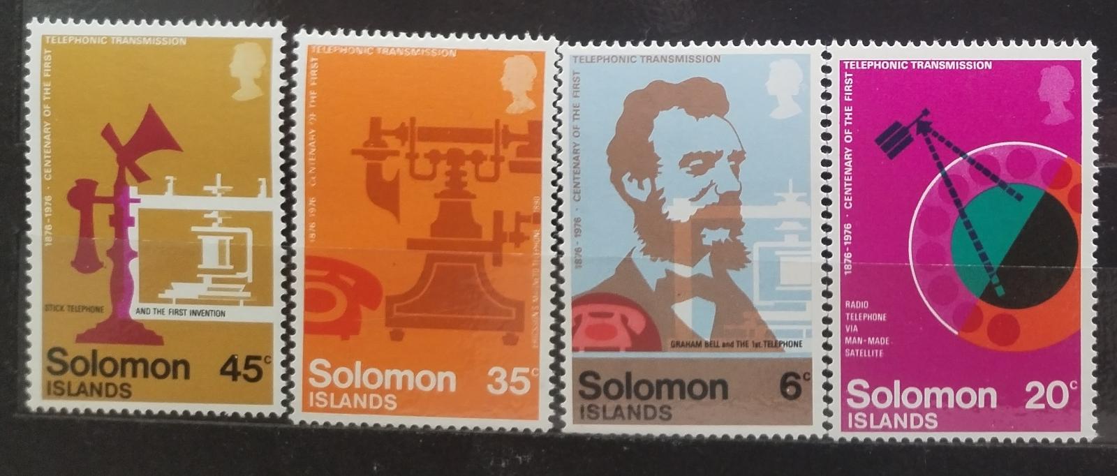 Šalamounovy ostrovy 1976 Století telefonu, Graham Bell
