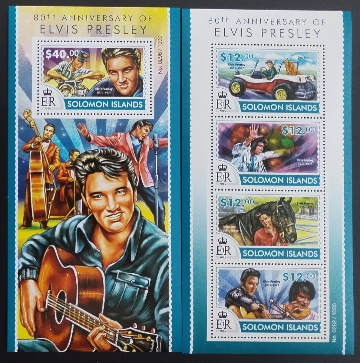 Šalamounovy ostrovy 2015 Elvis Presley a jeho kariéra, Hudba