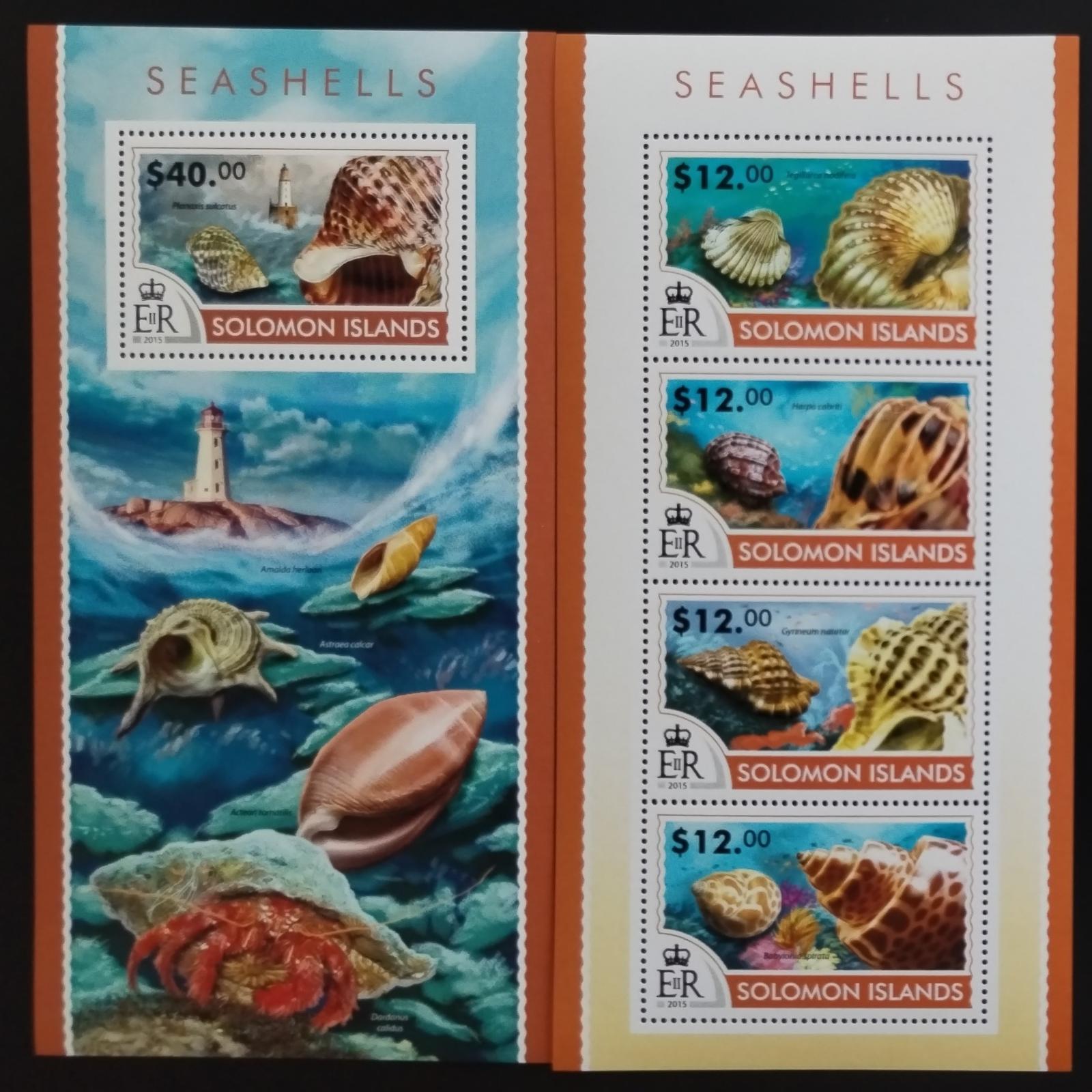 Šalamounovy ostrovy 2015 Mušle a škeble Oceánie