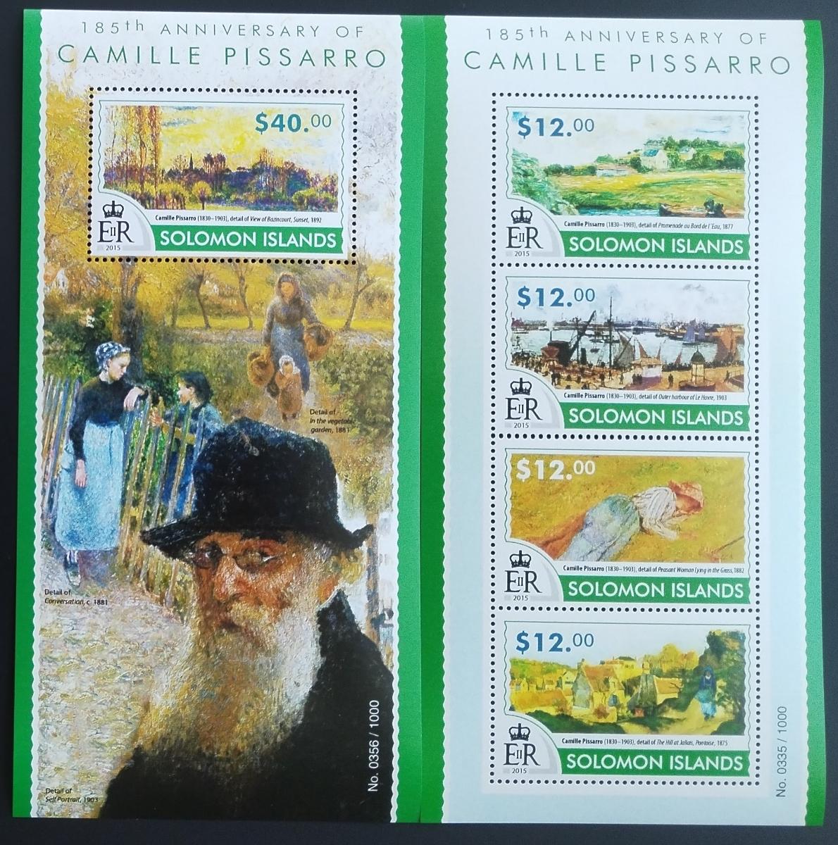 Šalamounovy ostrovy 2015 Pissarro a jeho obrazy, Impresionisté, Umění