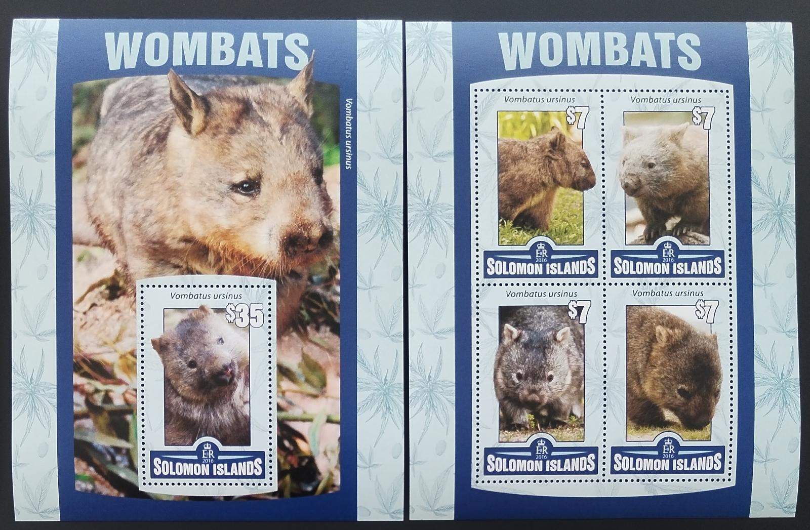 Šalamounovy ostrovy 2016 Vombati, Neobvyklá fauna