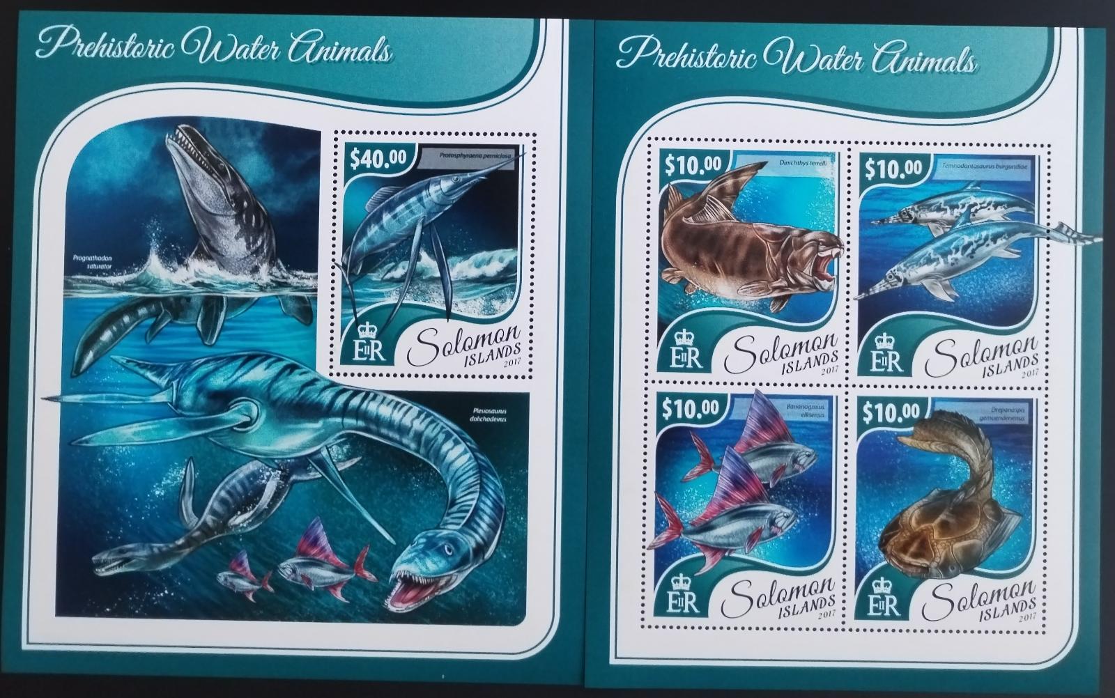 Šalamounovy ostrovy 2017 Vodní dinosauři a pravěká fauna