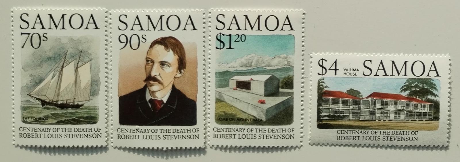 Samoa 1994 Století smrti sira Stevensona, Lodě