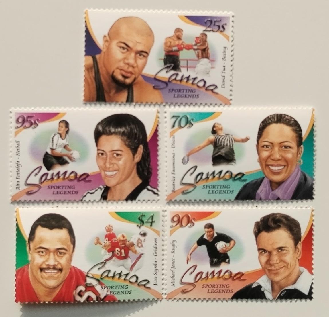 Samoa 2003 Osobnosti sportu a ostrova