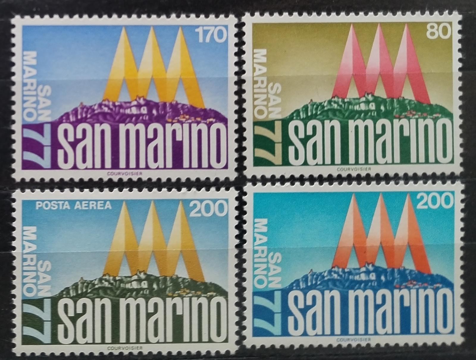 San Marino 1977 Výstava známky v zemi