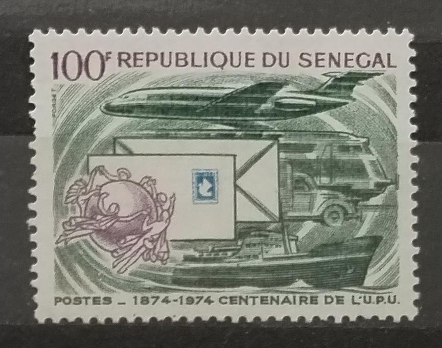 Senegal 1974 Století Světové poštovní unie, UPU