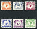 Severní Rhodésie 1963 24€ Komplet doplatních známek