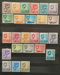 Seychely 1938-9 550£ Komplet definitivy ostrovů, Nejlevnější varianty