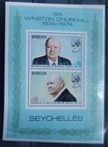 Seychely 1974 Století narození sira Winstona Churchilla