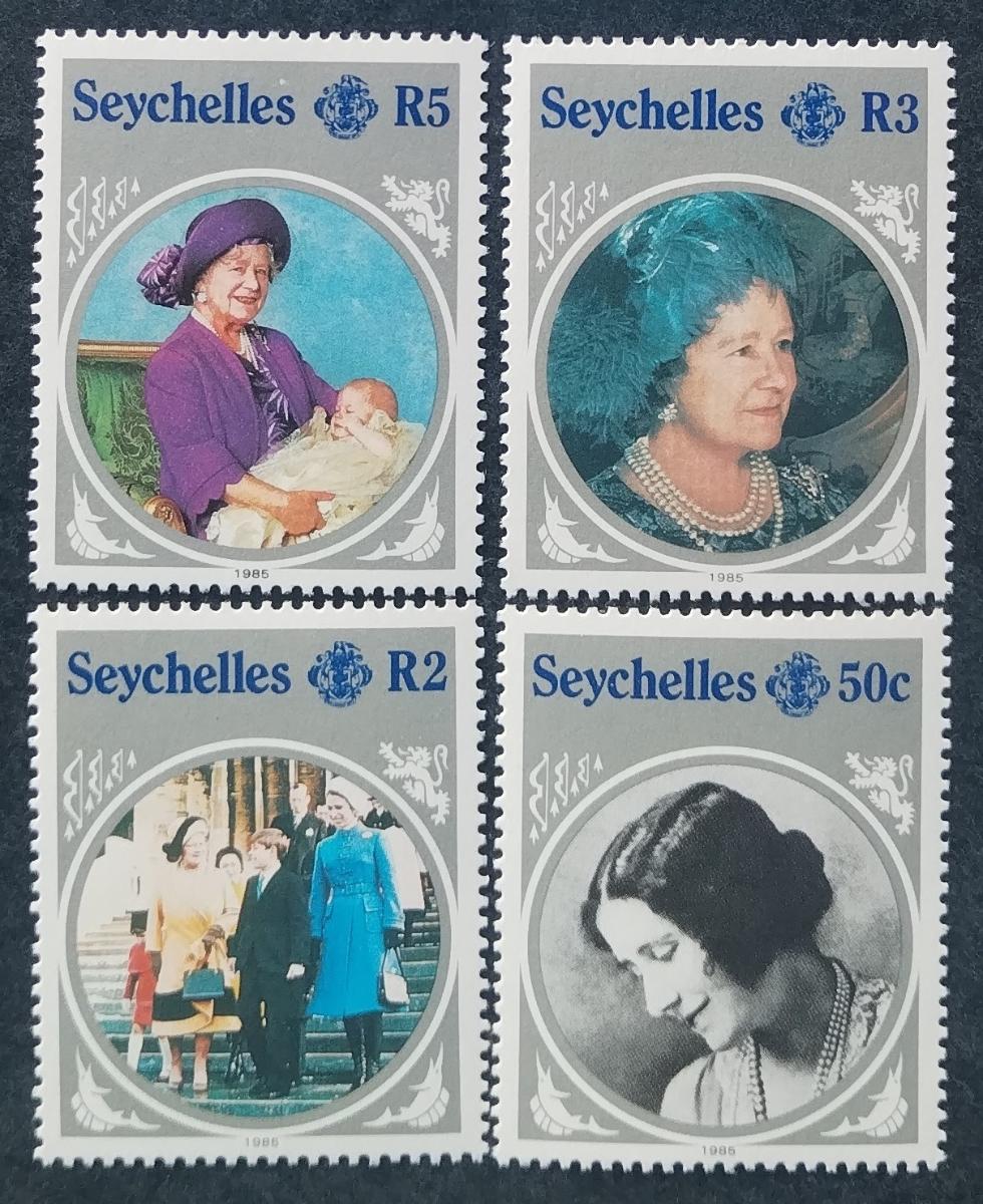 Seychely 1985 Narozeniny královny matky