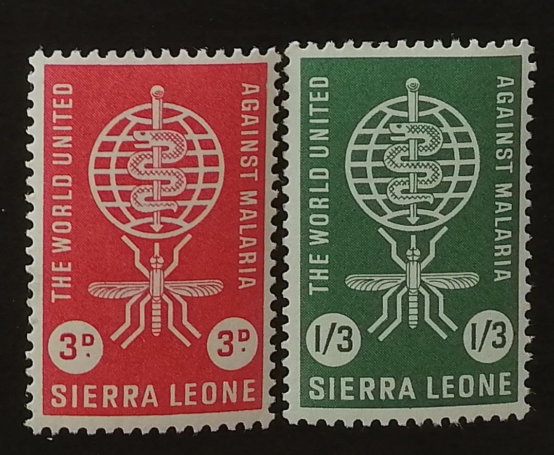 Sierra Leone 1962 Boj proti malárii, medicína