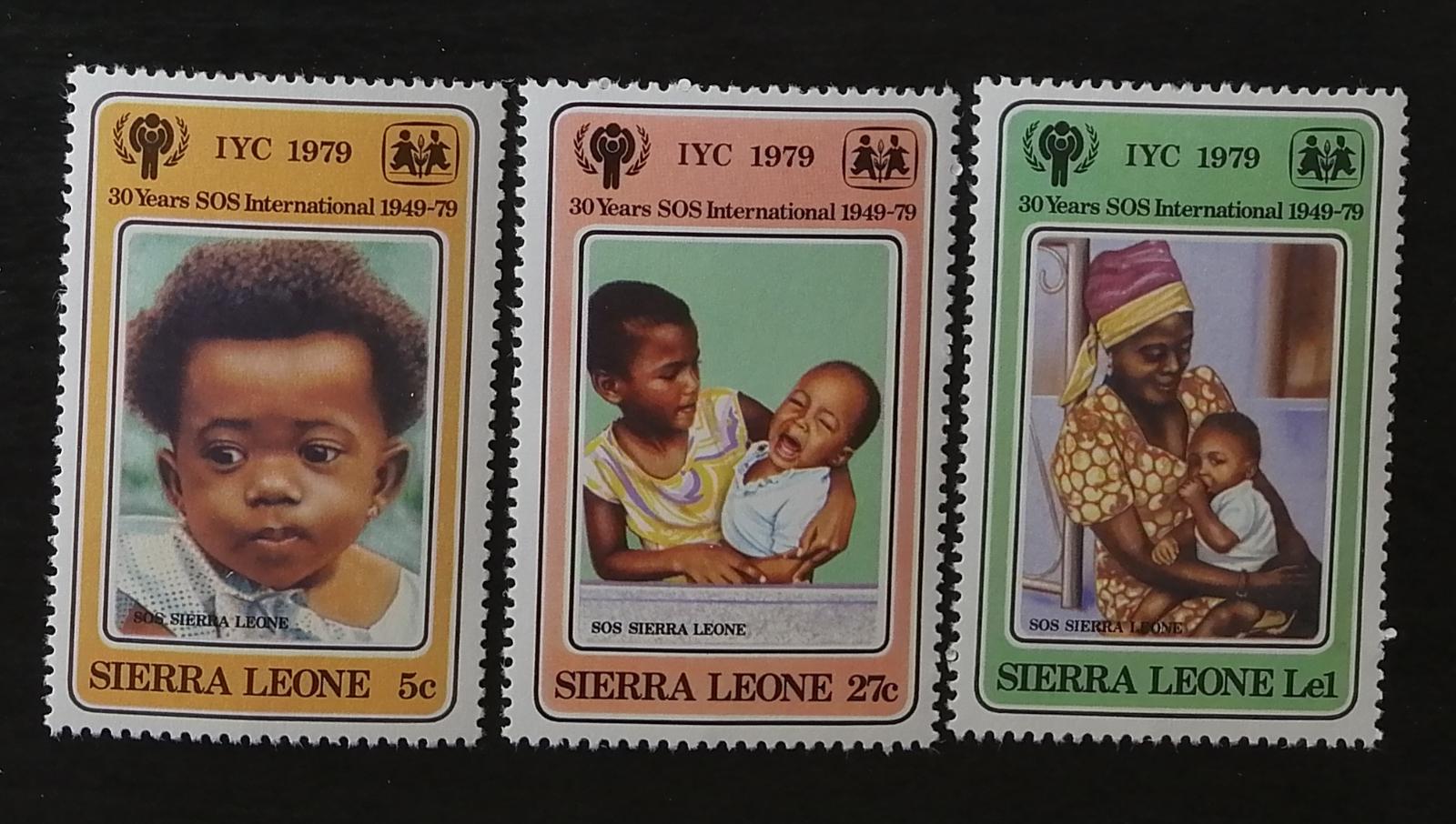 Sierra Leone 1979 Mezinárodní rok dětí