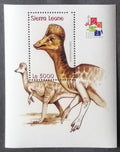 Sierra Leone 2001 Bl.505 8,5€ Dinosauři a pravěká fauna