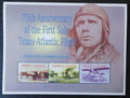 Sierra Leone 2002 Mi.4252-4 10€ 75 let transatlantického letu, letadla