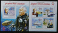 Sierra Leone 2015 Mi.6108-1+Bl.756 13€ J. Cousteau, ponorky a lodě