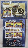 Sierra Leone 2015 Mi.6249-2+Bl.784 22€ Historické motorky, motocykly