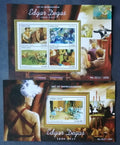 Sierra Leone 2015 Mi.6420-3+Bl.817 22€ Umění impresionismu, E. Degas