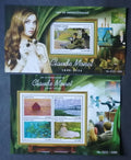 Sierra Leone 2015 Mi.6432-5+Bl.820 22€ Umění impresionismu, C. Monet