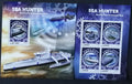 Sierra Leone 2016 Mi.7118-1+Bl.956 22€ 'Sea Hunter' bezpilotní lodě
