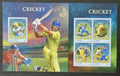 Sierra Leone 2016 Mi.7643-6+Bl.1061 22€ Sporty a sportovci, kriket