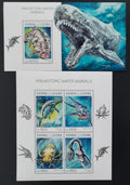 Sierra Leone 2018 Aquatic Dinosaurs and Prehistoric Fauna