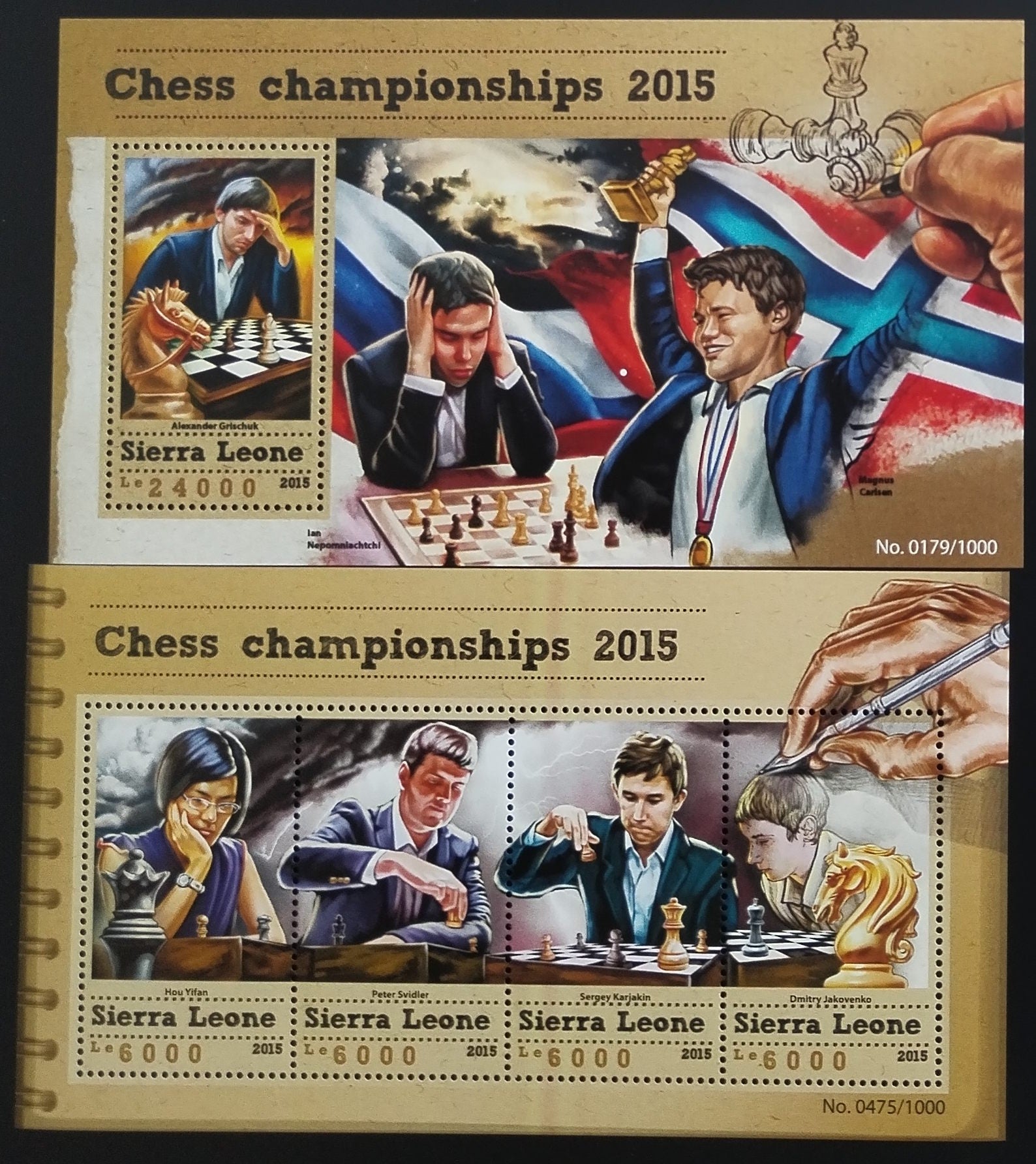 Sierra Leone 2015 Šampionát, Carlsen, Jakovenko, Šachy