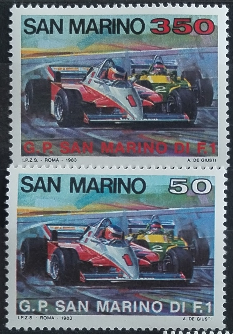 San Marino 1983 Grand Prix, Formule a auta