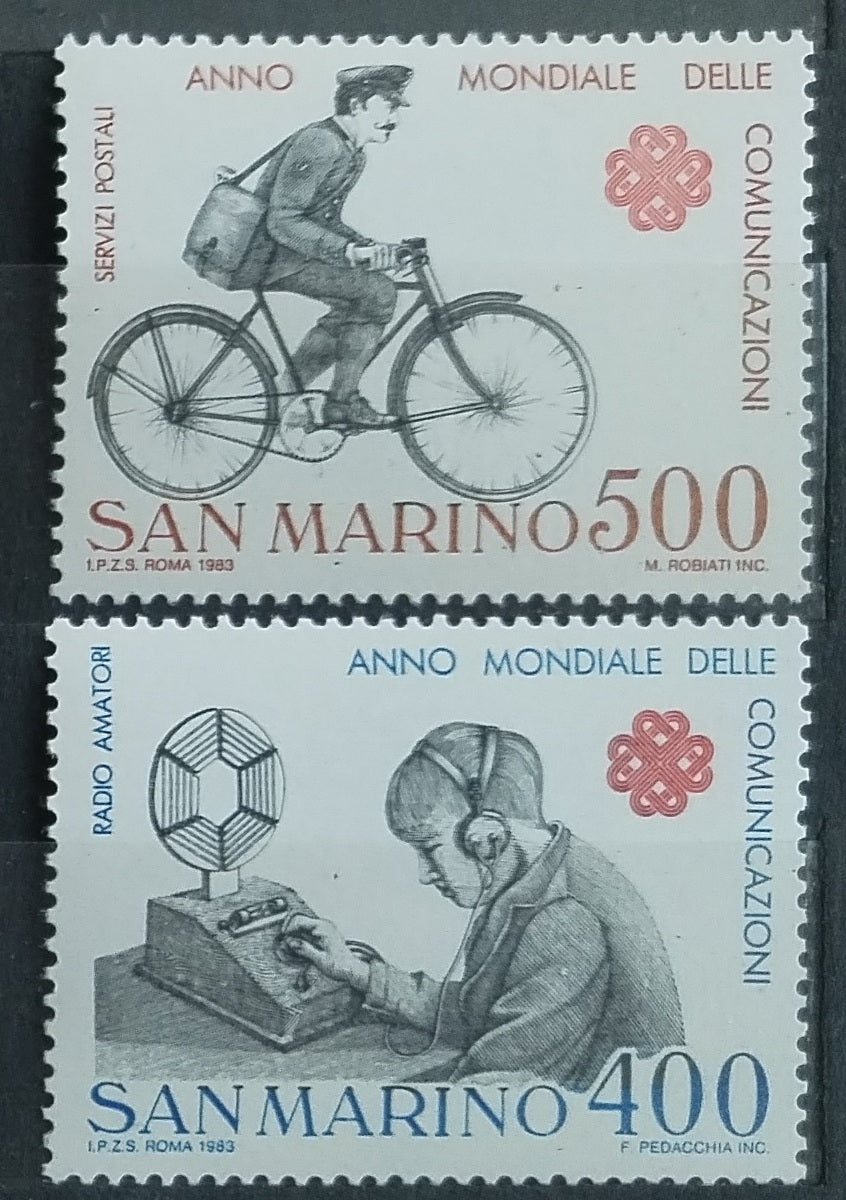 San Marino 1983 Rok komunikace