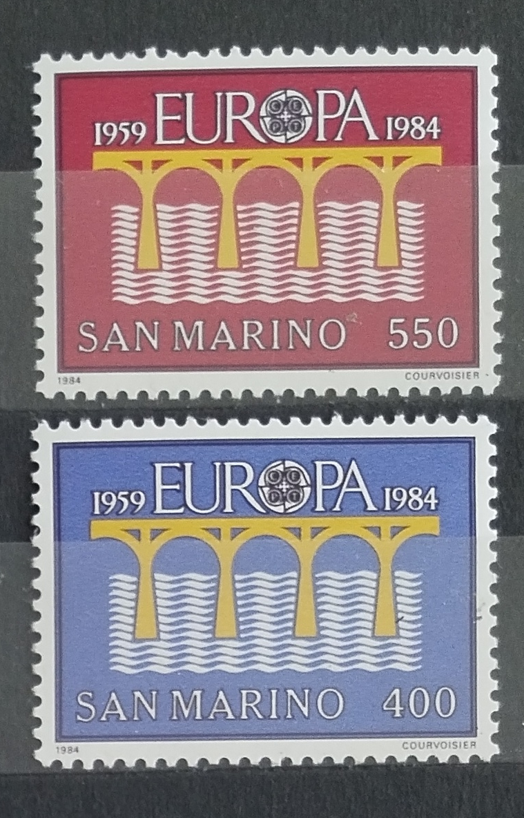 San Marino 1984 EUROPA a mosty