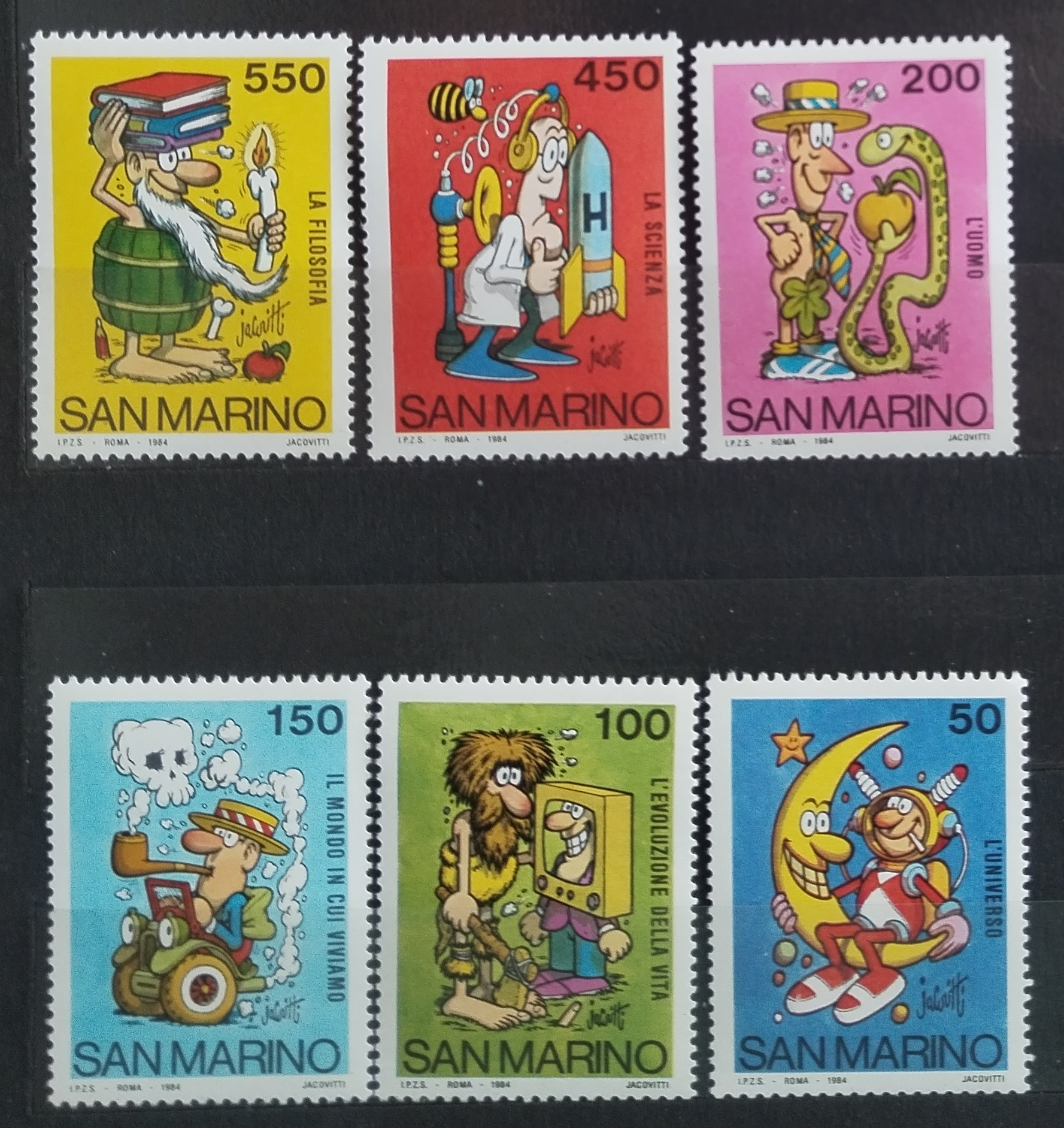 San Marino 1984 Dětské komiksy