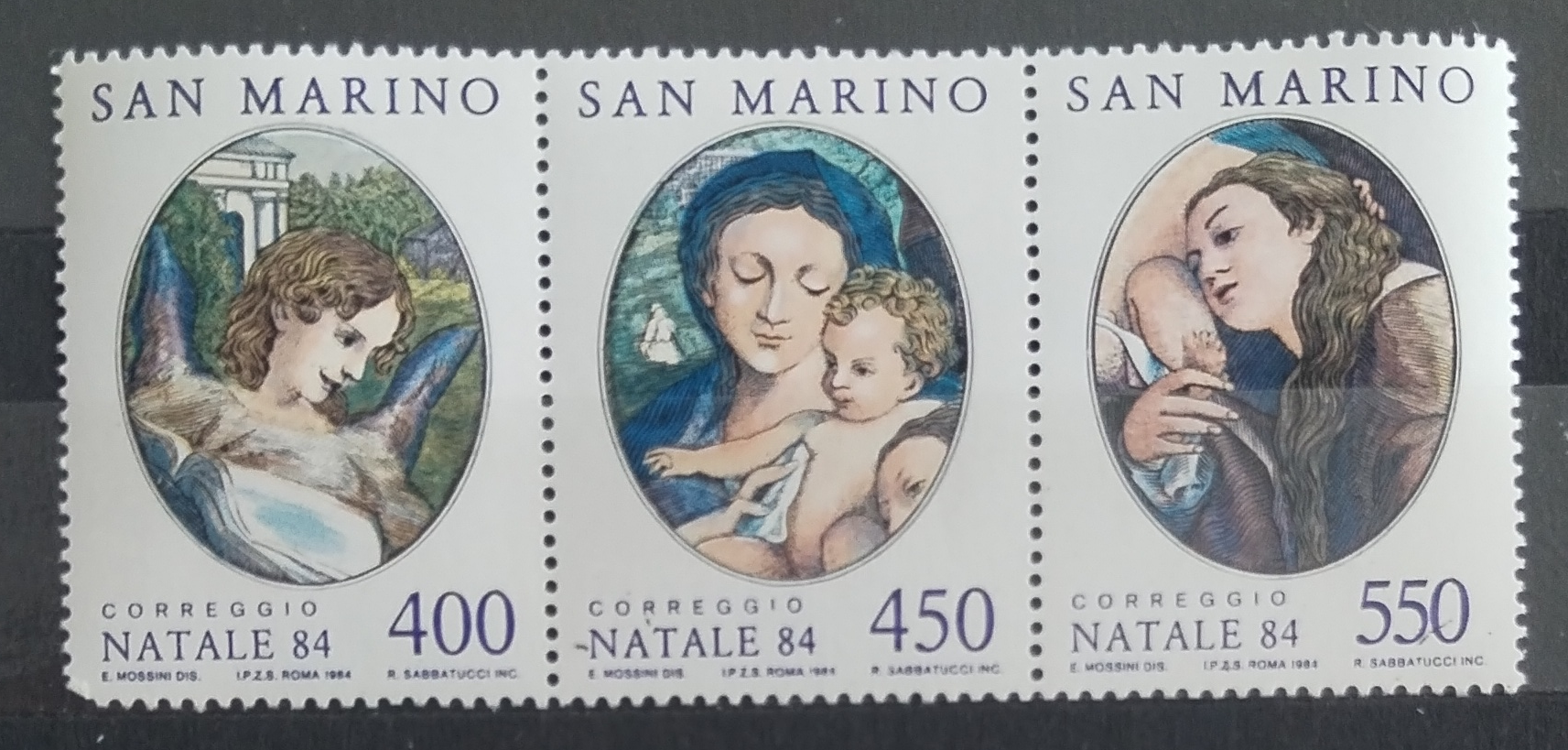 San Marino 1984 Vánoce a umění