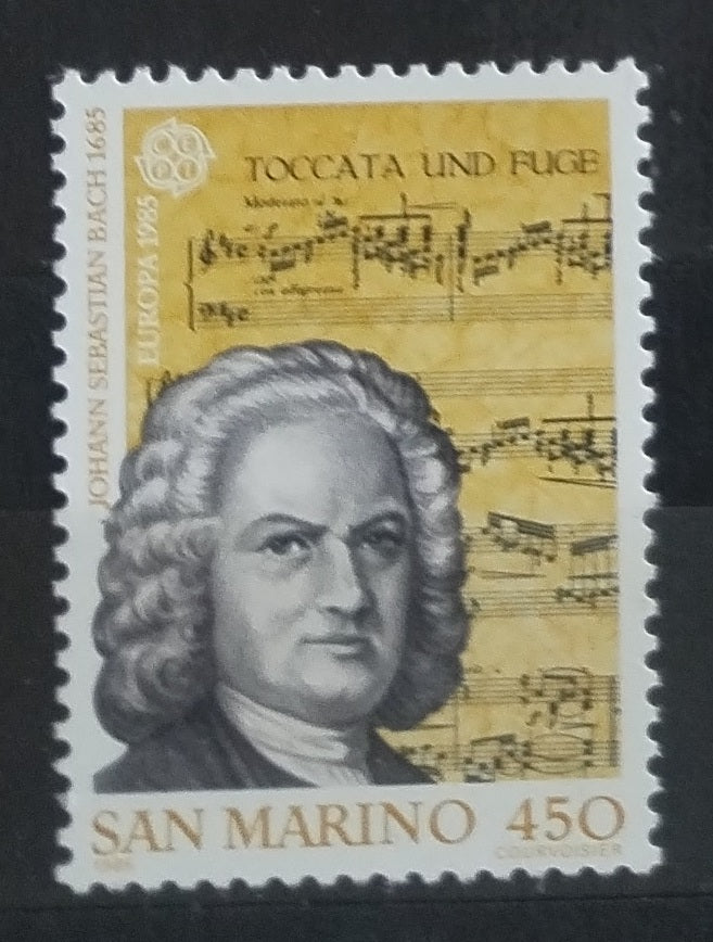 San Marino 1985 Evropský rok hudby 450L