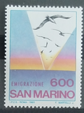 San Marino 1985 Ptáci a migrace
