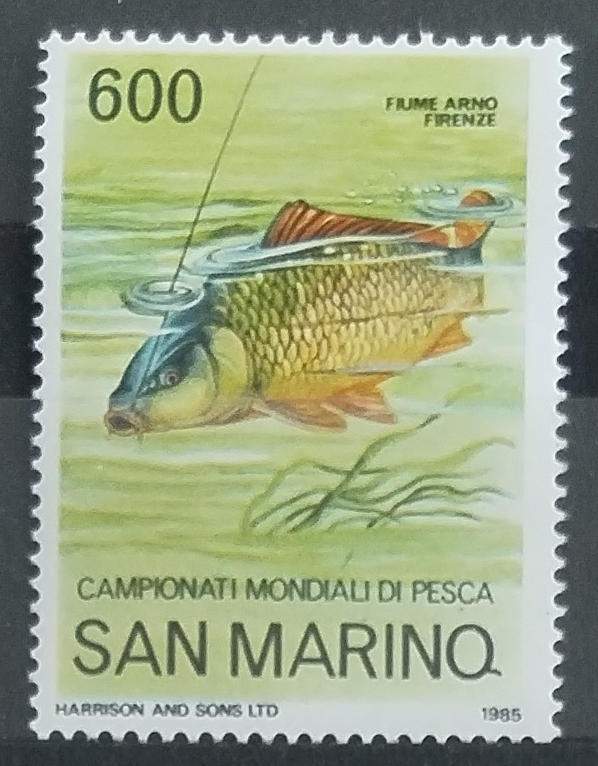 San Marino 1985 Ryby a rybolov